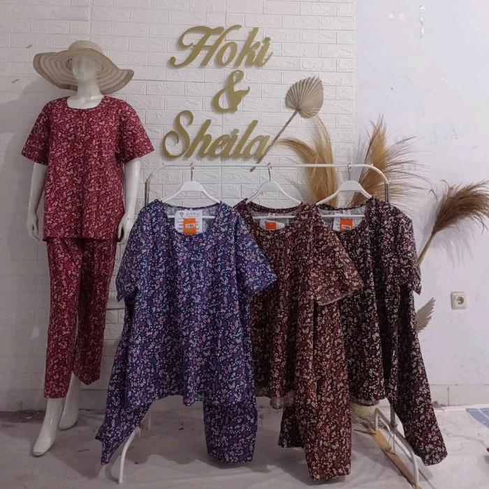 baju tidur hoki sheila jumbo xxl ld 120