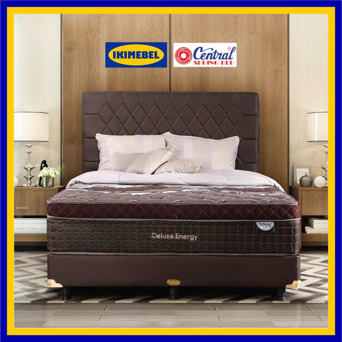 NEW PRODUK Kasur Spring Bad Central Deluxe Energy (kasur saja)