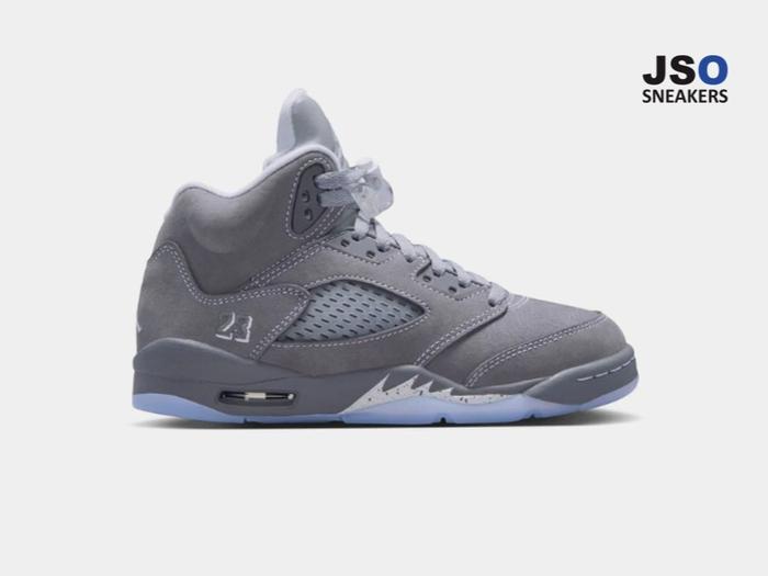 Sepatu Jordan 5 Retro Wolf Grey (2026)(GS)(SKU : 440888 002)