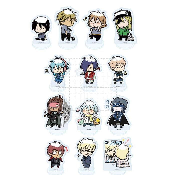 Game Kojaku Noiz Ren Madarame Fujieda Kotarou Seragaki Aoba Acrylic Stand Doll Anime Figure Model Pl