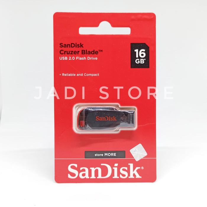 Sandisk Flashdisk 16gb 16gb Sandisk Original 16 gb 16 giga USB Garansi Resmi 5 Tahun Flashdrive