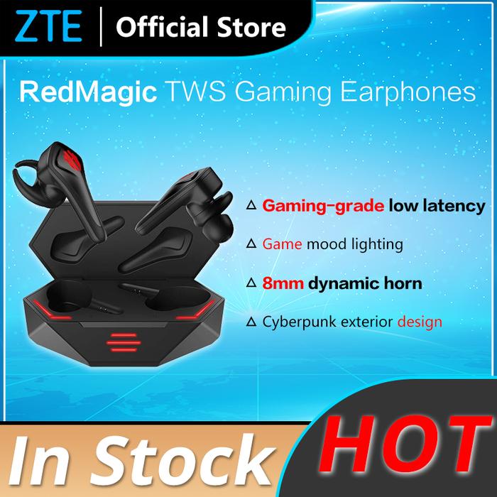ZTE RedMagic TWS Gaming Earphones Wireless Bluetooth Earphone