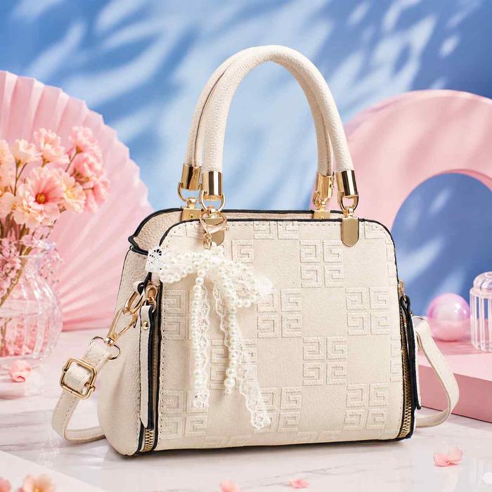 Goldencollection 830428 Tas Selempang Wanita Fashion PU Sintesis 24x11x18 cm Ringan 650g Gratis Pape