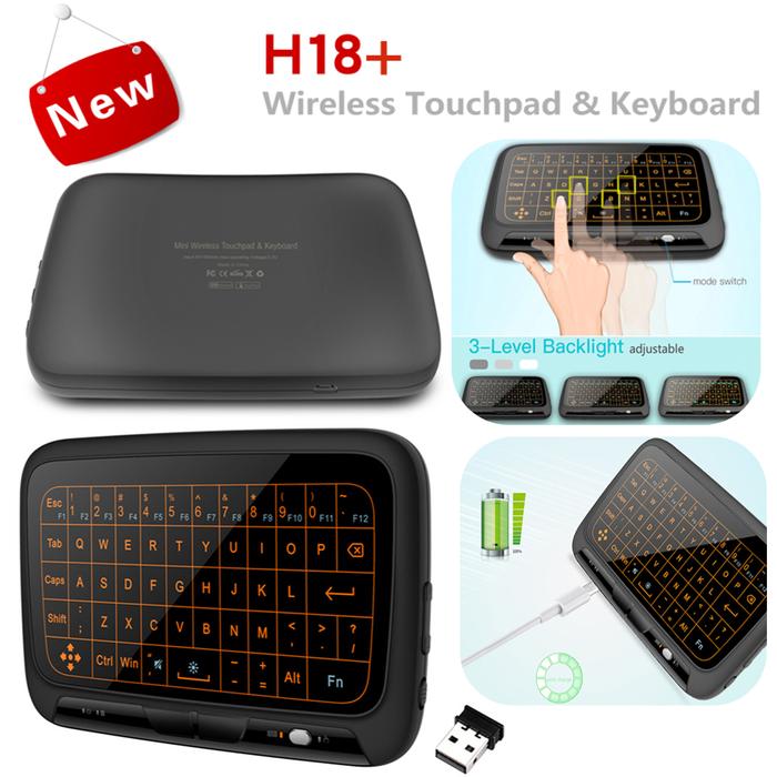 2.4GHz Air Mouse Wireless Keyboard With USB Dongle Receiver Plug And