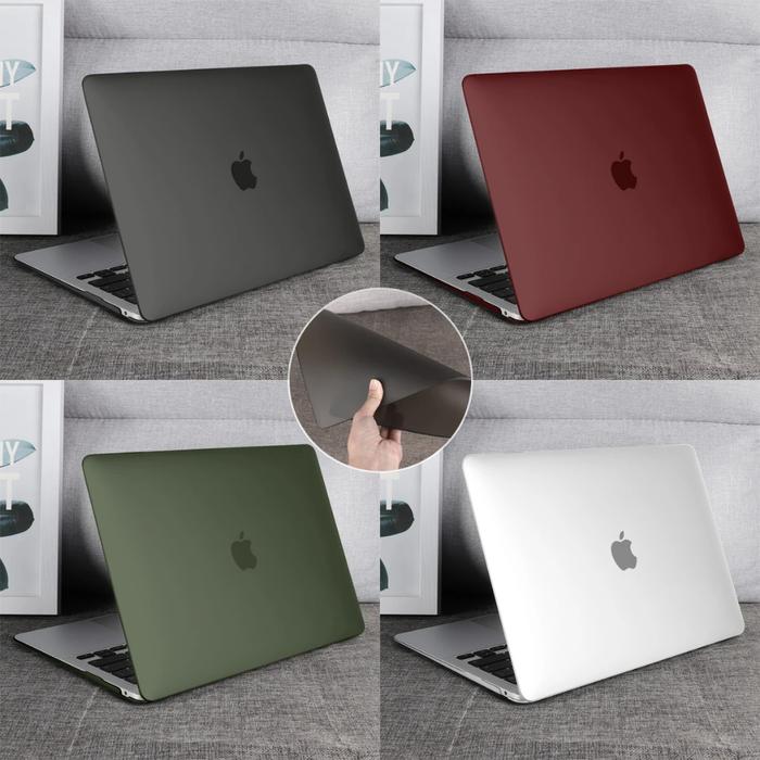 Macbook Case NEW MATTE / DOFF Ultra Thin Mac AIR PRO Retina 11 13 15 Touchbar M1 M2 M3 M4