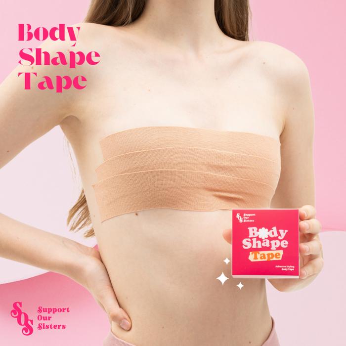 Support Our Sisters SOS Body Shape Tape | Body Tape Solatip Boob Tape Bra Tape