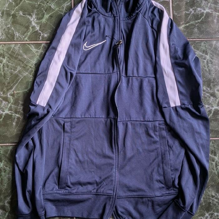 Tracktop Nike Navy Stripes White Tracktop Navy