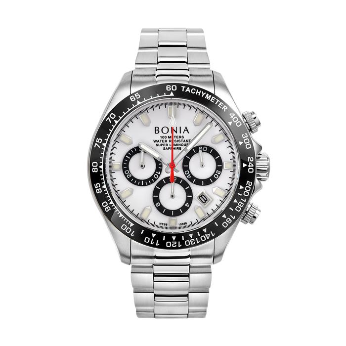 BONIA Limited Edition Jam Tangan Pria B10888-1312LE & B10888-1332LE Automatic Elegan Hitam Mesin Sei