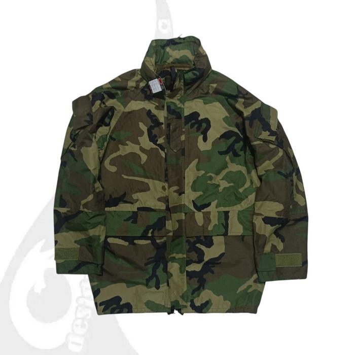 vintage jaket parka ecwcs gen2 woodland us army size  smal reguler