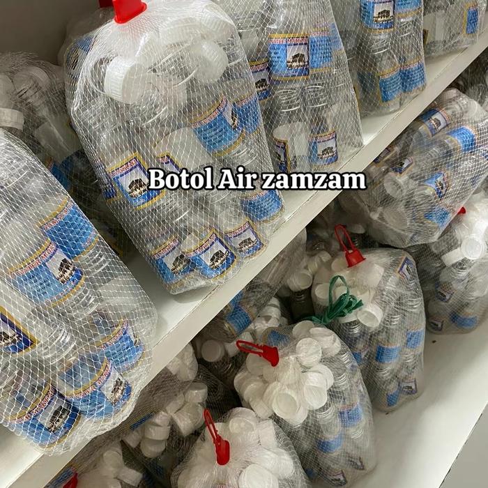 Botol Zamzam untuk mengisi air zamzam Umroh