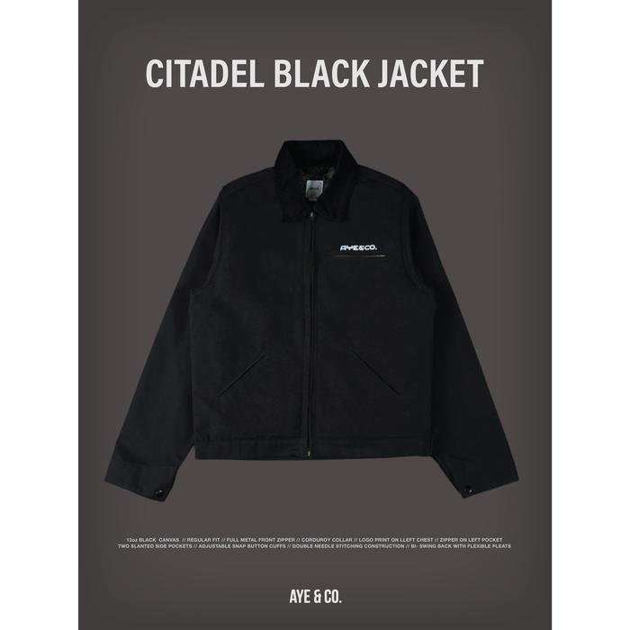 AYE & CO - Citadel Black Jacket