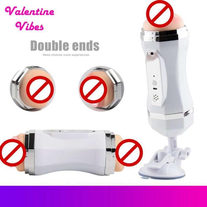 Frisdw 2In1 Snail Cup Moaning Double Ends With Ge
