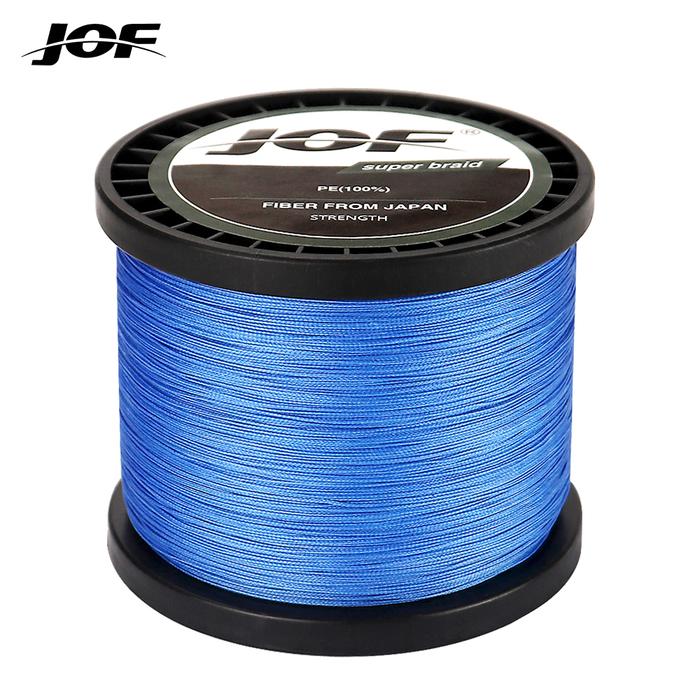 JOF 8 Strands Braided Fishing Line Multifilament 300M 500M 1000M Carp