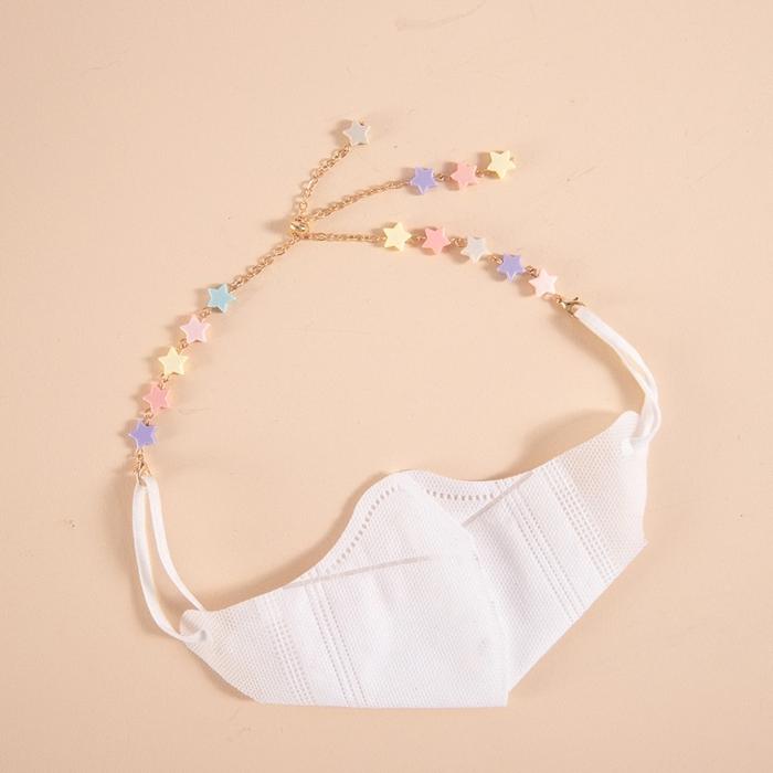 TALI MASKER HIJAB / CONECTOR HIJAB 2IN1 / KONEKTOR MASKER / STRAP MASKER KOREA / TALI RANTAI KACAMAT