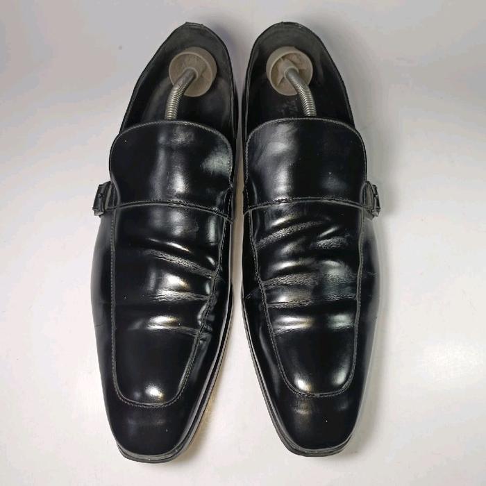 Z Zegna original leather Italian loafers 45 size man shoes