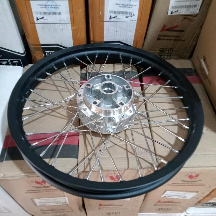 velg / pelek jari jari belakang vrossi Vixion New NVL / NVA R15V2 MX king xabre / sabre sudah di ste