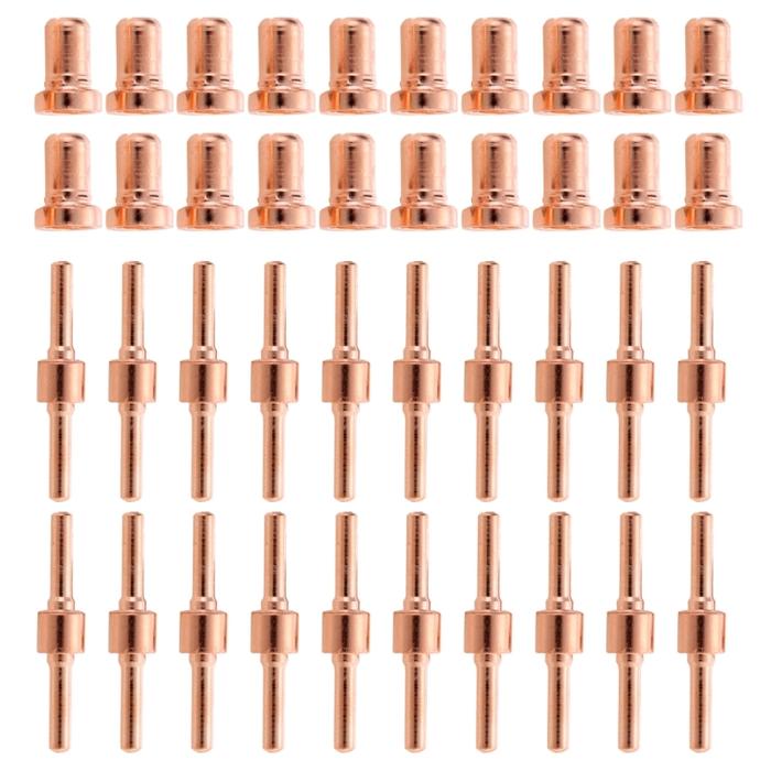 Copper Plasma-Cutter Tip Electrode Nozzle For PT31 LG40 40A Cutting