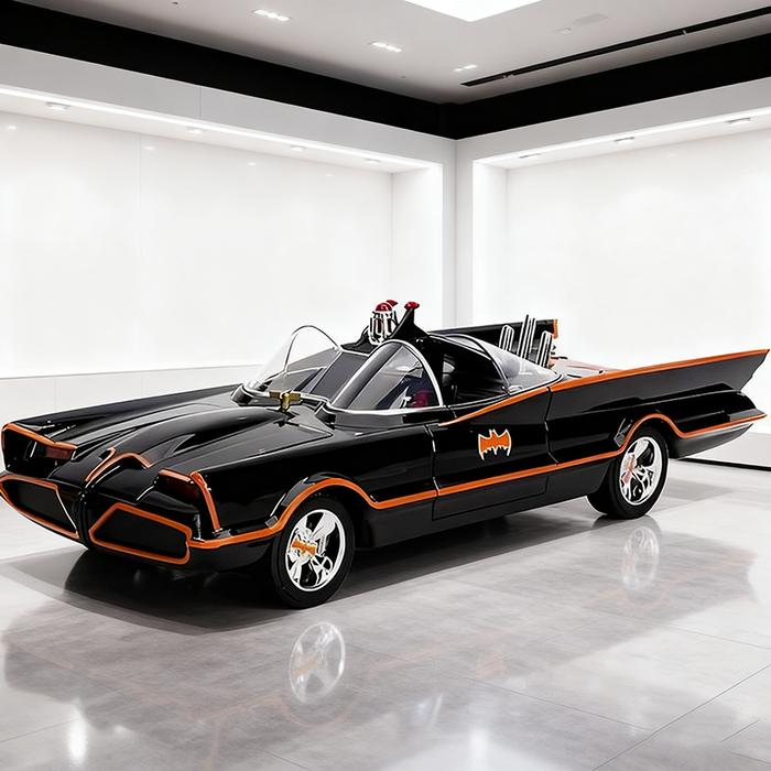 JADA 1:24 Batmobile Bat 1966 Alloy Car Diecasts & Toy Vehicles Car Model Miniature Scale Model Car F