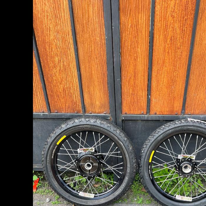 Paket velg set takasago excel asia  rx king ring 18 dan ban battlax