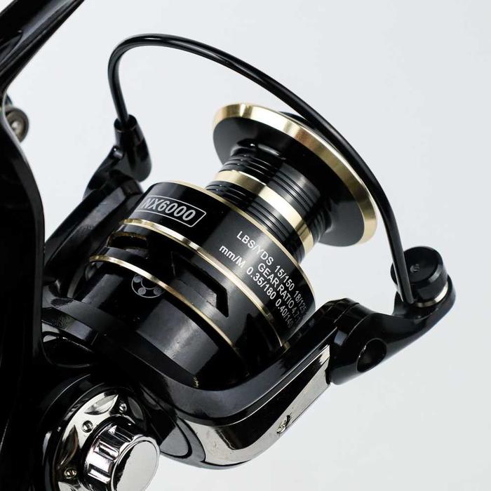 reel pancing Primal TaffSPORT Metal Reel Pancing Spinning Fishing Reel 4.7:1 - NX6000 reel pancing m