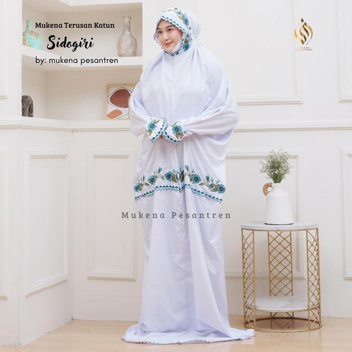 Mukena Lajuran Santri Bordir Sidogiri Mukena Terusan Minang Mukena Pesantren