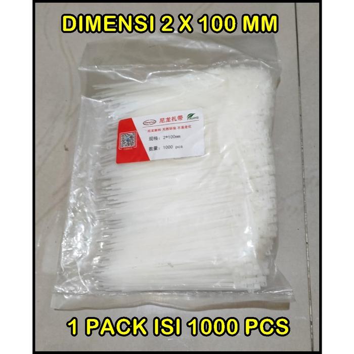 Promo Murah Kabel Tis Cable Ties 1 Pack Isi 1000 Pcs