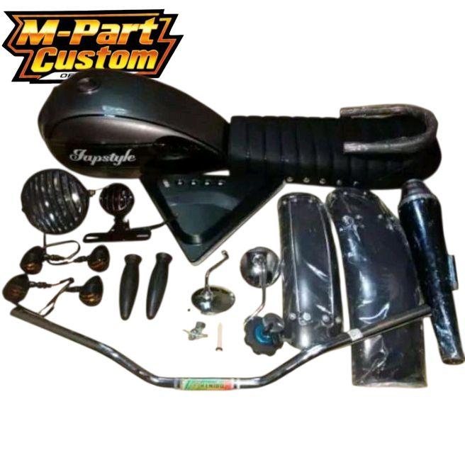TANGKI MOTOR tangki japstyle fullset body tinggal pasang