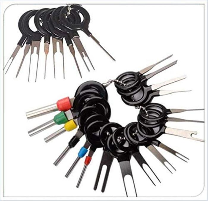 26Pcs Car Terminal Removal Tool Kit Terminal Ejector Kit Wire