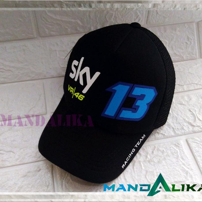 Topi motogp sky 13 vr46 trucker bikers ALL SIZE