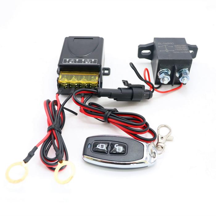 Sakelar Remote Control Universal 433MHz Nirkabel DC 72V 150A Modul