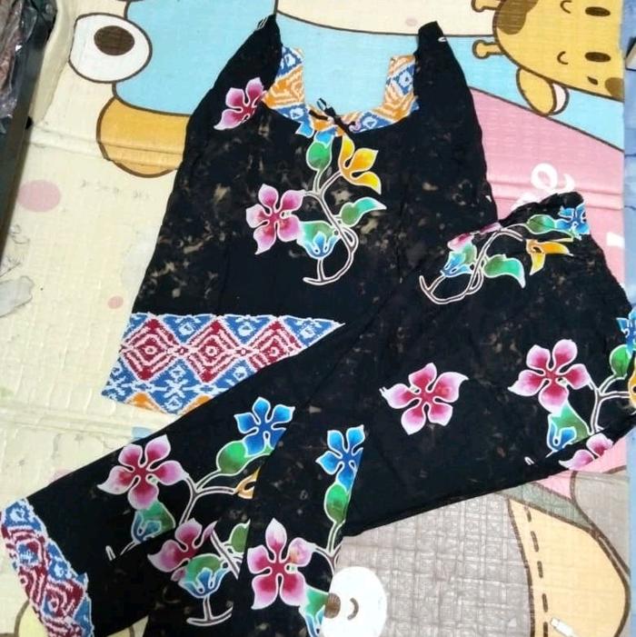 Baju CP Sunan ORI Ukuran ABG Lengan Sikak Cln Panjang dengan Motif Bunga dan Pola Etnik