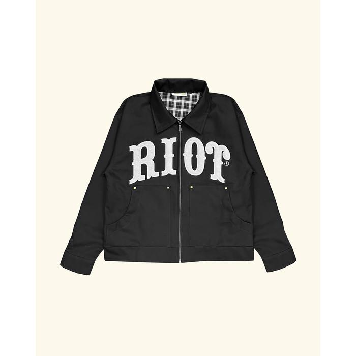 RAWTYPE RIOT Black Strike Work Jacket - Black