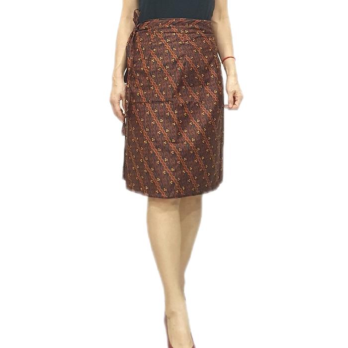 ROK BATIK SPAN LILIT PENDEK