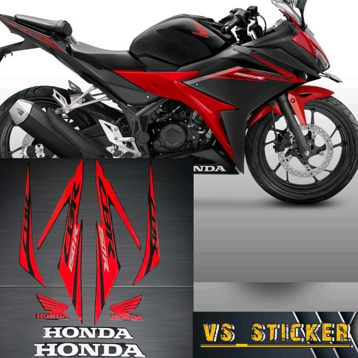 STRIPING LIST STANDART MOTOR HONDA CBR150 CBR 150 OLD 2017 MERAH PUTIH MOTORCYCLE decal cb150r v4 [