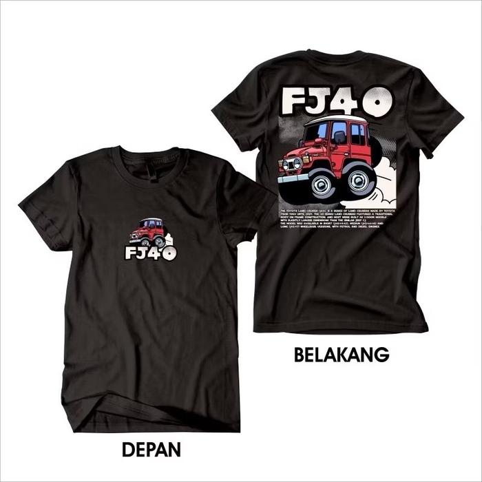 Kaos Mobil Toyota FJ40 Land Cruiser Kaos Mobil