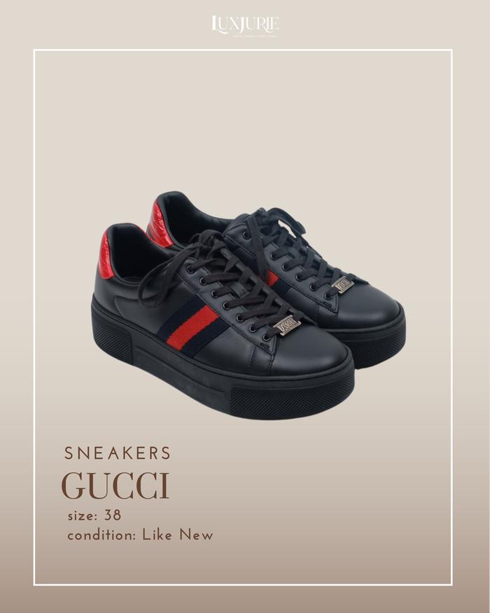 SEPATU SNEAKER WANITA MEREK GUCCI