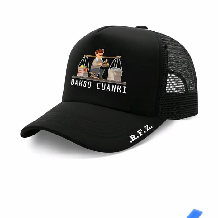 TOPI TRUCKER TOPI JARING BAKSO CUANKI