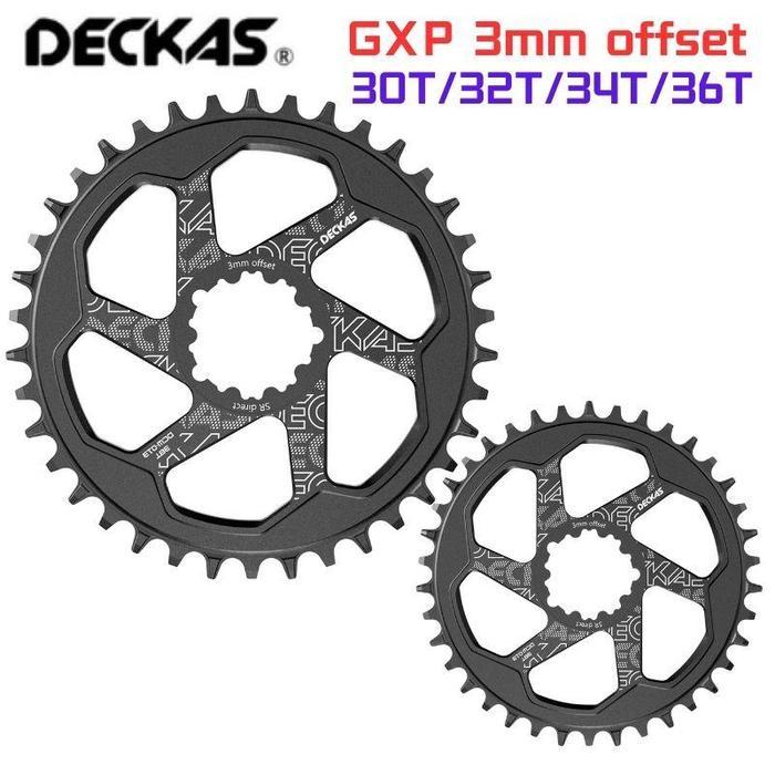 Chainring DECKAS GXP direct 30T 32T 34T 36T 3mm offset - 30T TAD178