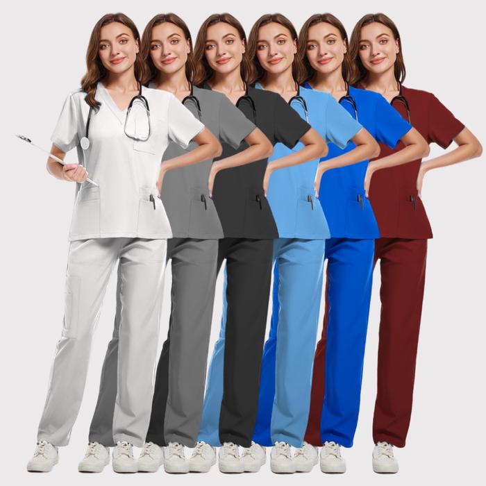 New Nurse Uniform Woman Hospital Doctor 's Medical Sweatshirt Nursing Pants Uni Workshop Uniforms Be