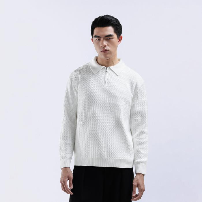 HEYMALE CHEVRON POLO HALFZIP