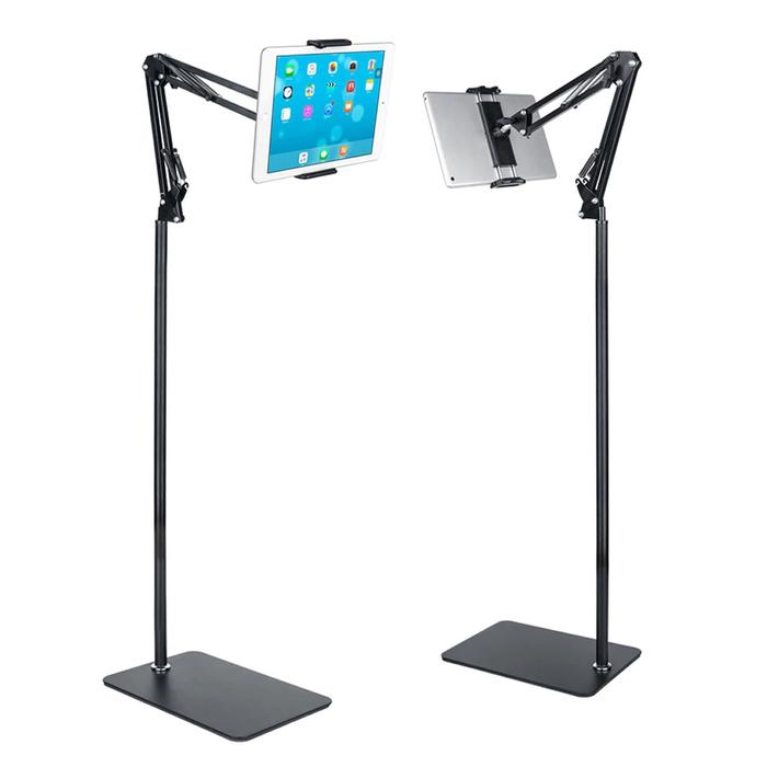 Lazypod Lantai 1.75M Phone Holder Stand for Smartphone & Tablet/ Stand Holder Hp/ Stand holder Ipad/