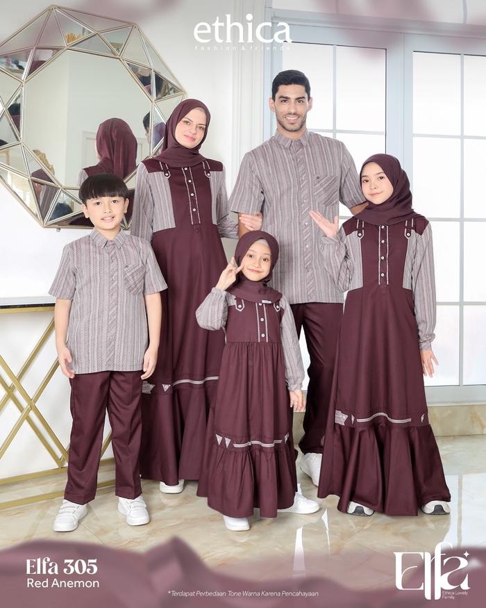 Sarimbit Ethica 2025 Elfa 305 Red Anemon Ayumi 531 Kahfi 341 Ayumi Kids 37 Kahfi Kids 243