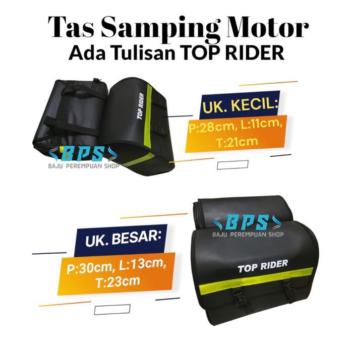 Discount Top Rider Sidebag/Tas Bagasi Samping Motor/Tas Bagasi Motor Kiri Kanan