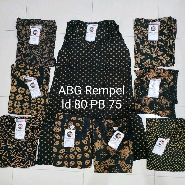Daster ABG rempel ori by Rindu Batik