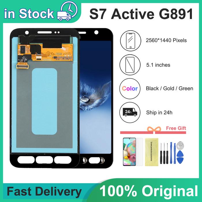 5.1'' Super AMOLED For Samsung Galaxy s7 e LCD SM-G891A Display