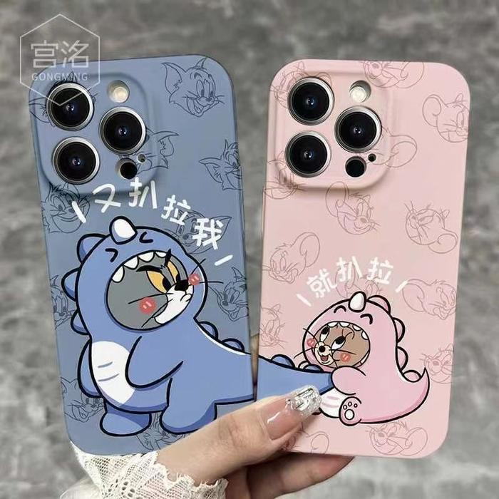 Tom and Jerry Cute Lucu Phone Hardcase For Samsung A02 M02 A02S A03 A04 A04s A11 A12 A13 A23 A30 A20