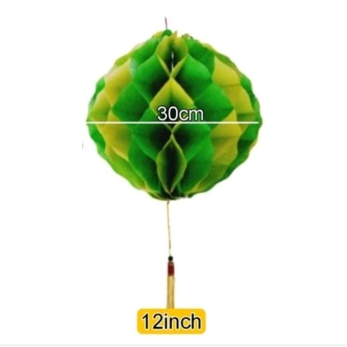 Safitiri Lampion Idul Fitri / Lampion Lebaran / Lampion Tawon Idul Fitri / Lampion Honeycomb Lebaran