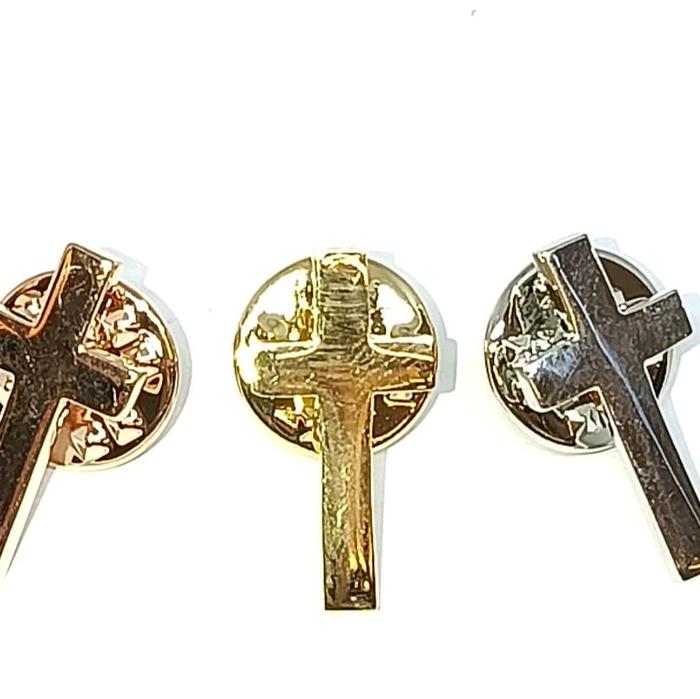 PIN/BROS TUSUK SALIB POLOS