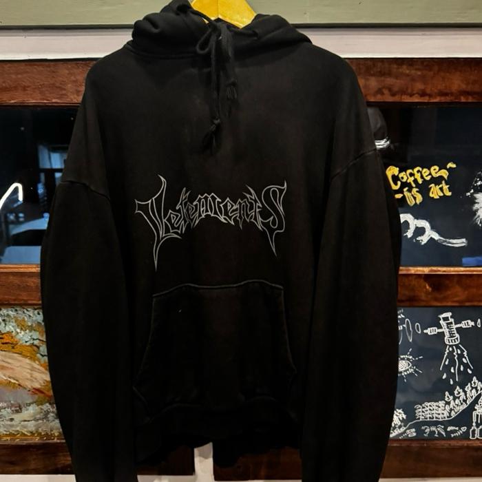 Hoddie vetements preloved second