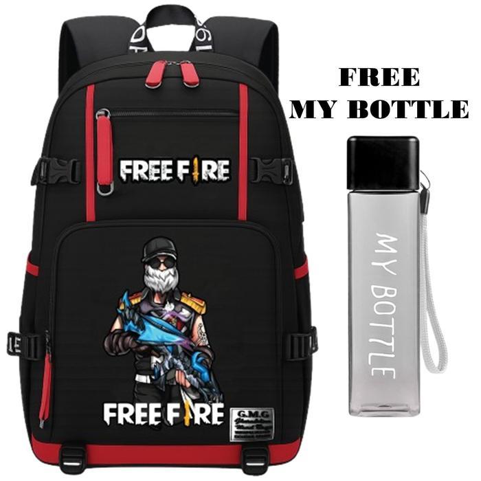 PROMO Gemilang Tas Bandung TAS RANSEL SEKOLAH ANAK TK SD FREE FIRE KARAKTER PUNGGUNG LAKI LAKI MURAH